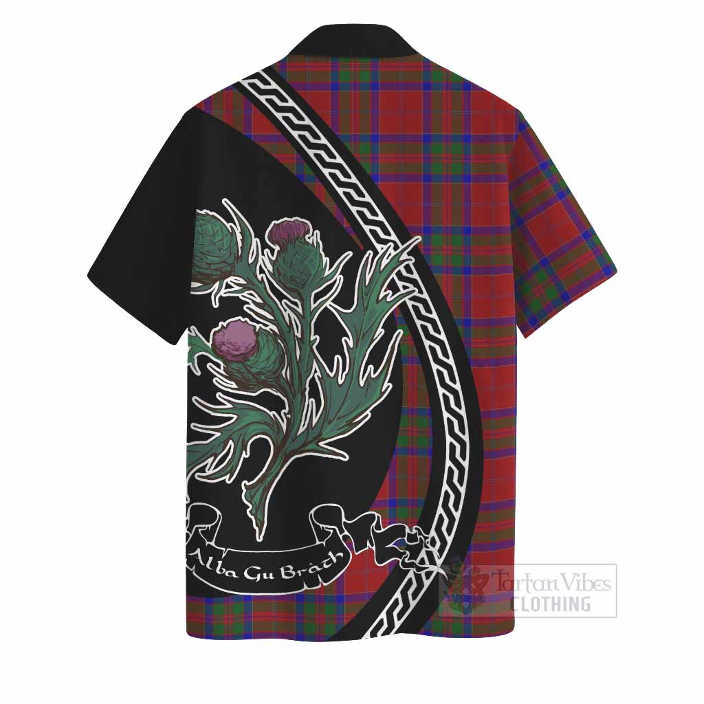 MacGillivray (McGillivray) Family Crest Tartan Hawaiian Shirt Alba Thistle Inspired - Tartan Vibes Clothing