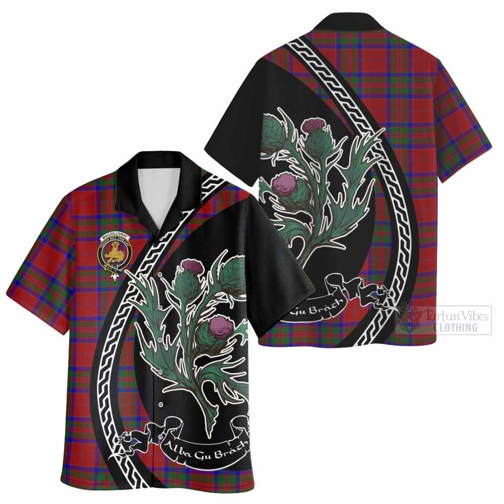 MacGillivray (McGillivray) Family Crest Tartan Hawaiian Shirt Alba Thistle Inspired - Tartan Vibes Clothing