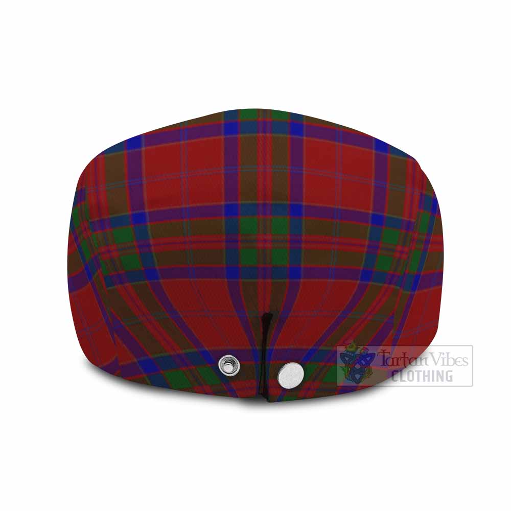 MacGillivray (McGillivray) Family Crest Tartan Jeff Cap, Tartan Flat Cap