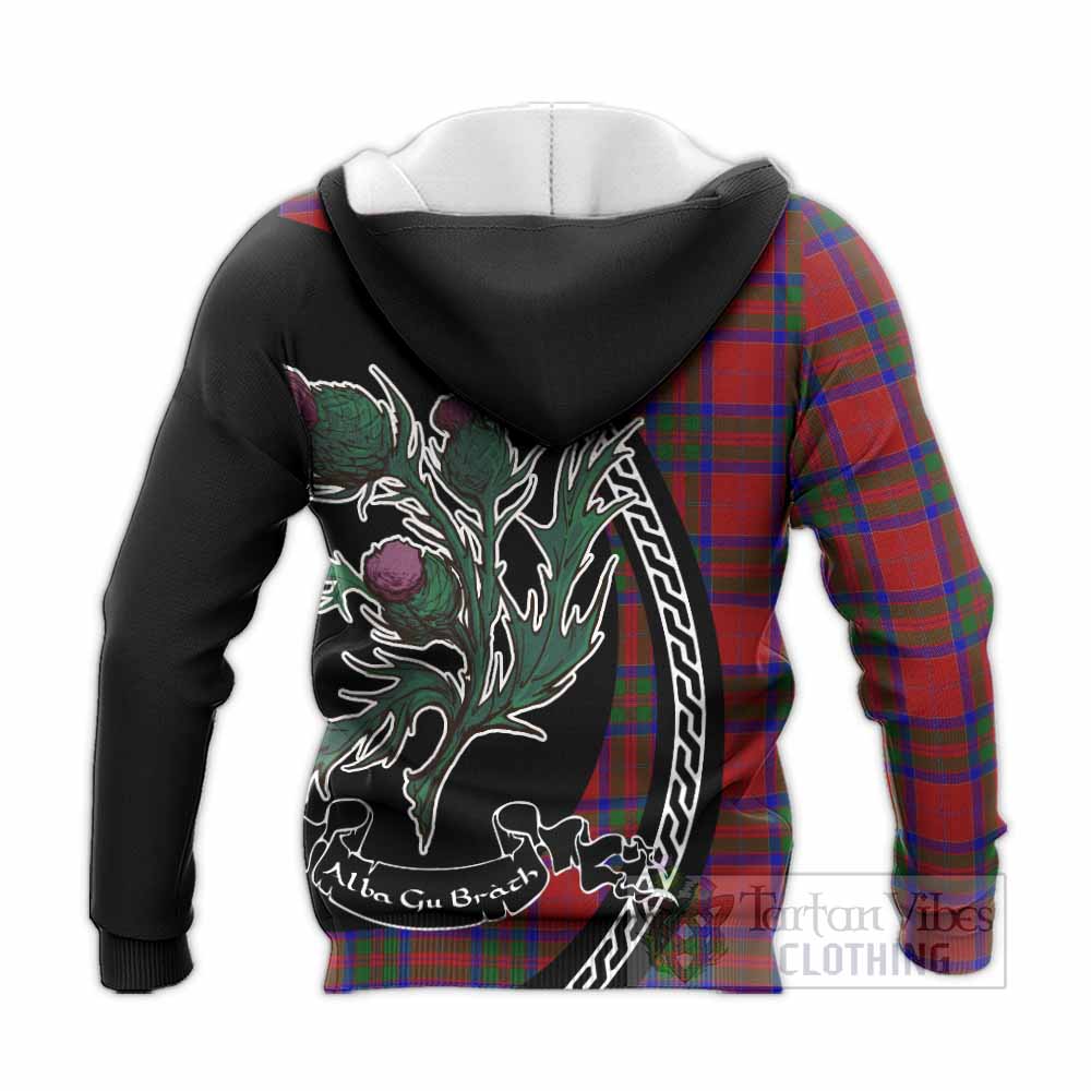 MacGillivray (McGillivray) Family Crest Tartan Knitted Hoodie Alba Thistle Inspired - Tartan Vibes Clothing