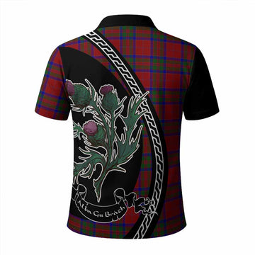 MacGillivray (McGillivray) Family Crest Tartan Polo Shirt Alba Thistle Inspired