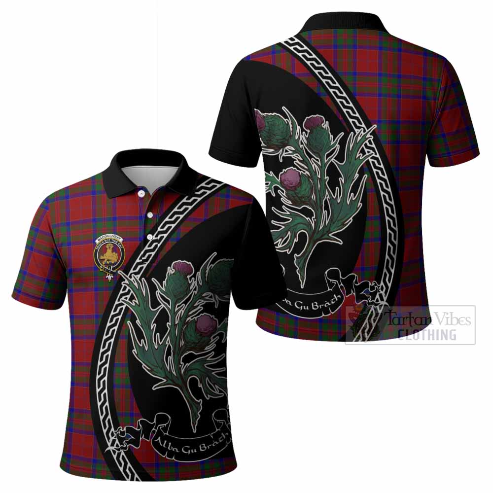 MacGillivray (McGillivray) Family Crest Tartan Polo Shirt Alba Thistle Inspired - Tartan Vibes Clothing