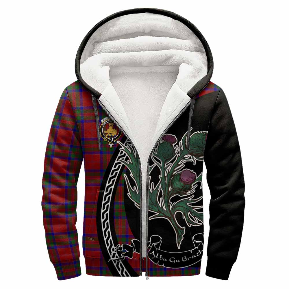 MacGillivray (McGillivray) Family Crest Tartan Sherpa Hoodie Alba Thistle Inspired - Tartan Vibes Clothing
