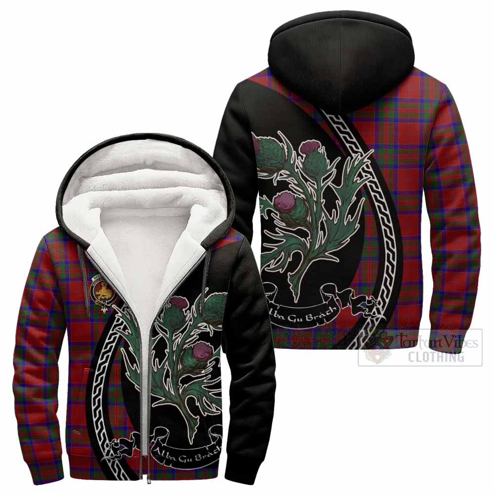MacGillivray (McGillivray) Family Crest Tartan Sherpa Hoodie Alba Thistle Inspired - Tartan Vibes Clothing