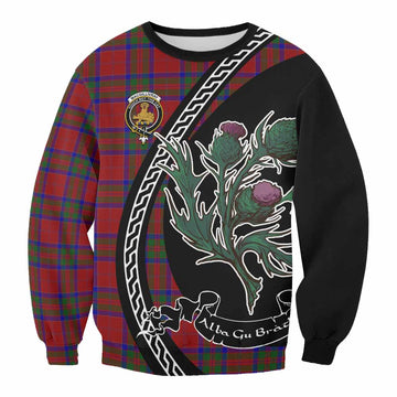 MacGillivray (McGillivray) Family Crest Tartan Sweatshirt Alba Thistle Inspired