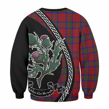 MacGillivray (McGillivray) Family Crest Tartan Sweatshirt Alba Thistle Inspired