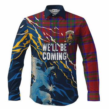 MacGillivray (McGillivray) Scotland Tartan Long Sleeve Button Shirts WC2026 Football - We'll Be Coming