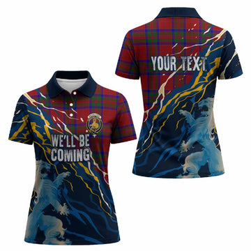 MacGillivray (McGillivray) Scotland Tartan Women Polo Shirt WC2026 Football - We'll Be Coming