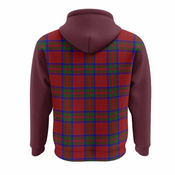 MacGillivray (McGillivray) Tartan Accent Hoodie with Family Crest
