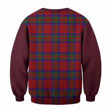MacGillivray (McGillivray) Tartan Accent Sweatshirt with Family Crest