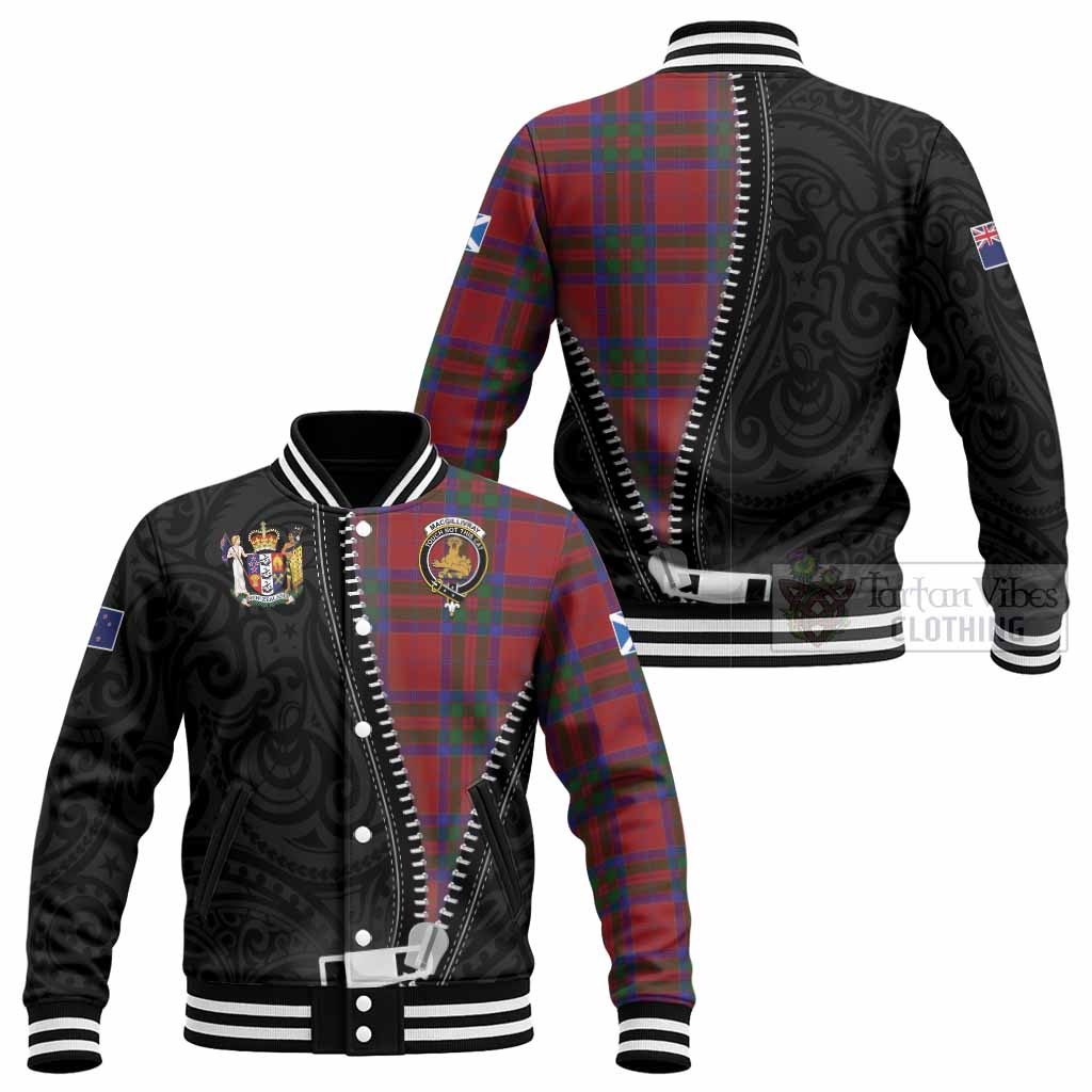 MacGillivray (McGillivray) Tartan Baseball Jacket New Zealand Pattern Unique Zipper Stylized