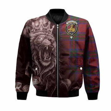 MacGillivray (McGillivray) Tartan Bomber Jacket Roaring Lion Heritage