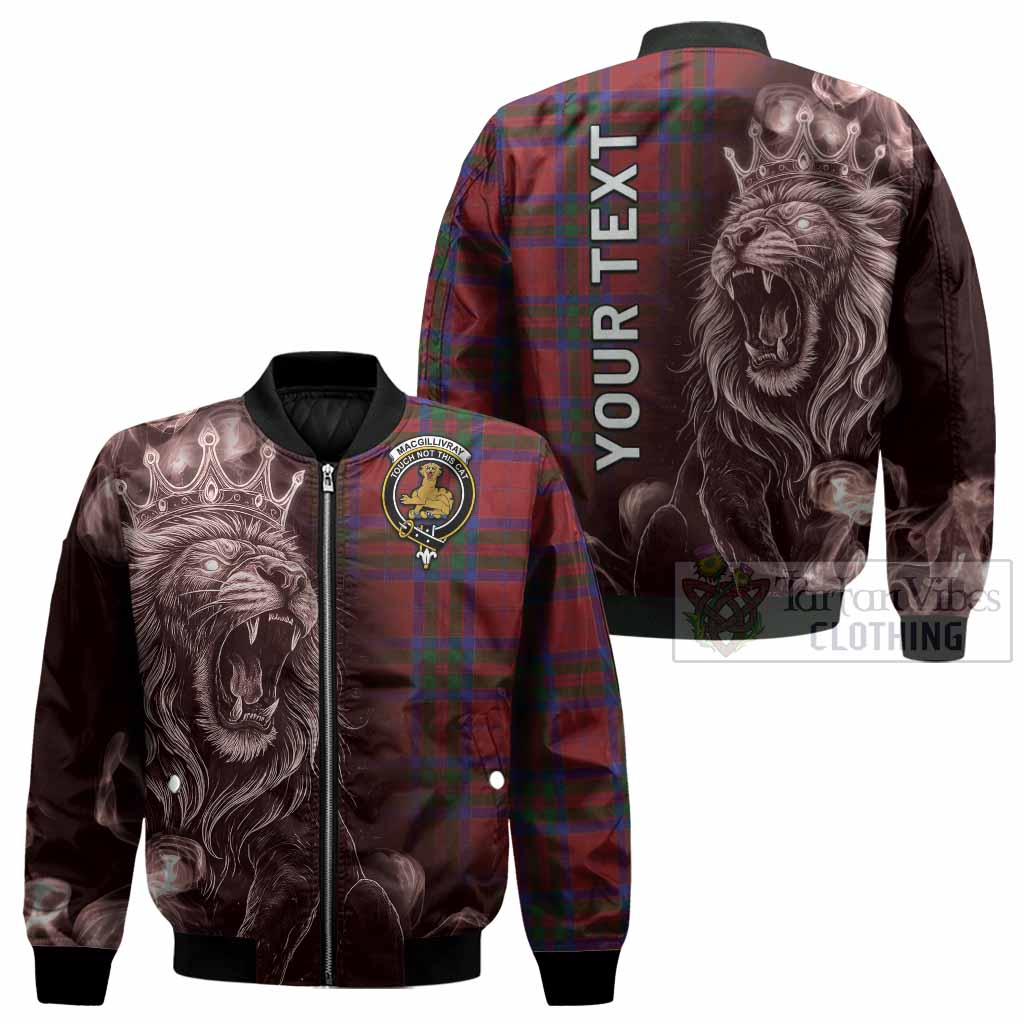 MacGillivray (McGillivray) Tartan Bomber Jacket Roaring Lion Heritage