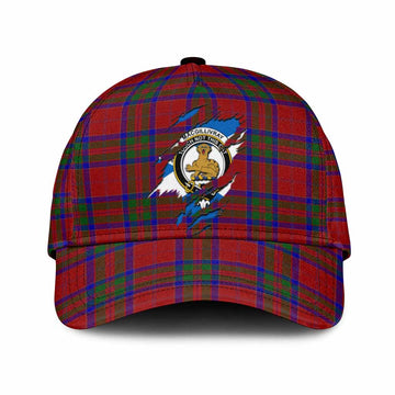 MacGillivray (McGillivray) Tartan Classic Cap with Family Crest In Me Style