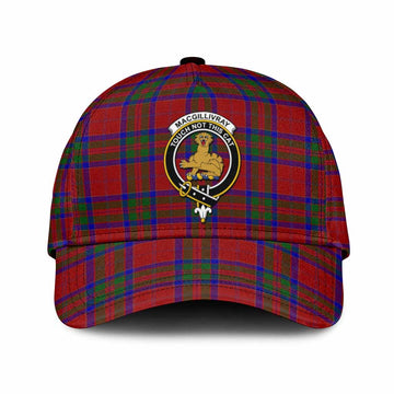 MacGillivray (McGillivray) Tartan Classic Cap with Family Crest