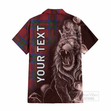 MacGillivray (McGillivray) Tartan Cotton Hawaiian Shirt Roaring Lion Heritage