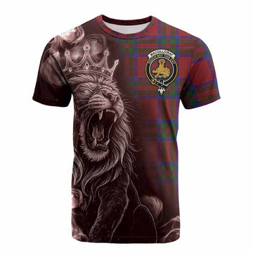 MacGillivray (McGillivray) Tartan Cotton T-shirt Roaring Lion Heritage