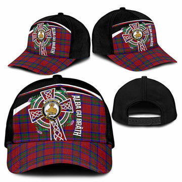 MacGillivray (McGillivray) Tartan Crest Classic Cap Scottish Thistle Celtic Cross Alba Gu Brath