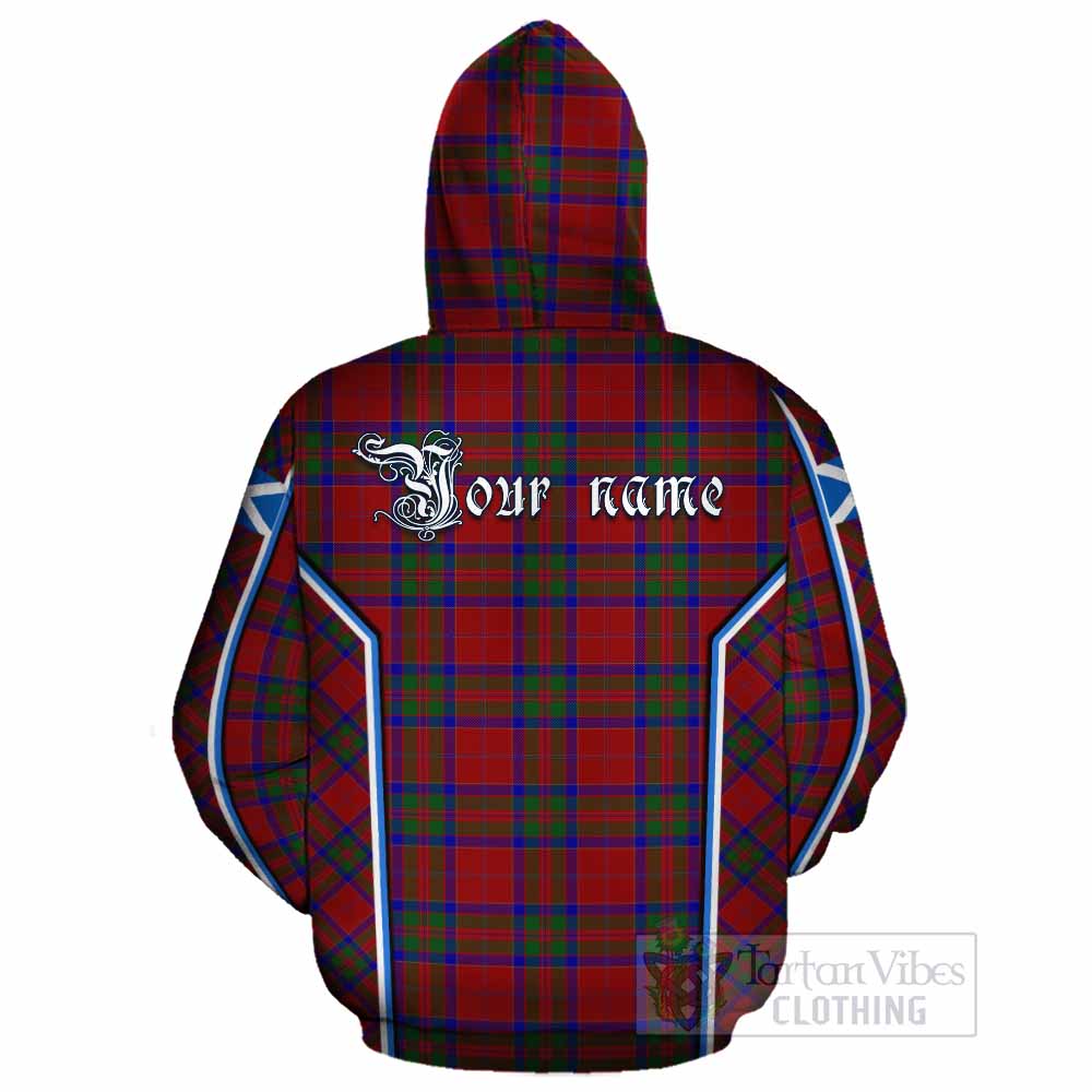 MacGillivray (McGillivray) Tartan Crest Cotton Hoodie Scotland Coat of Arm Flag Style - Tartan Vibes Clothing