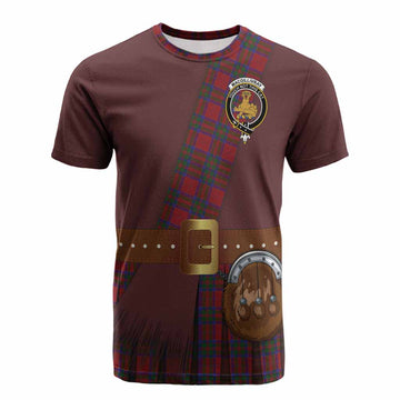 MacGillivray (McGillivray) Tartan Crest Cotton T-shirt Kilt Costume Style
