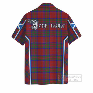 MacGillivray (McGillivray) Tartan Crest Hawaiian Shirt Scotland Coat of Arm Flag Style