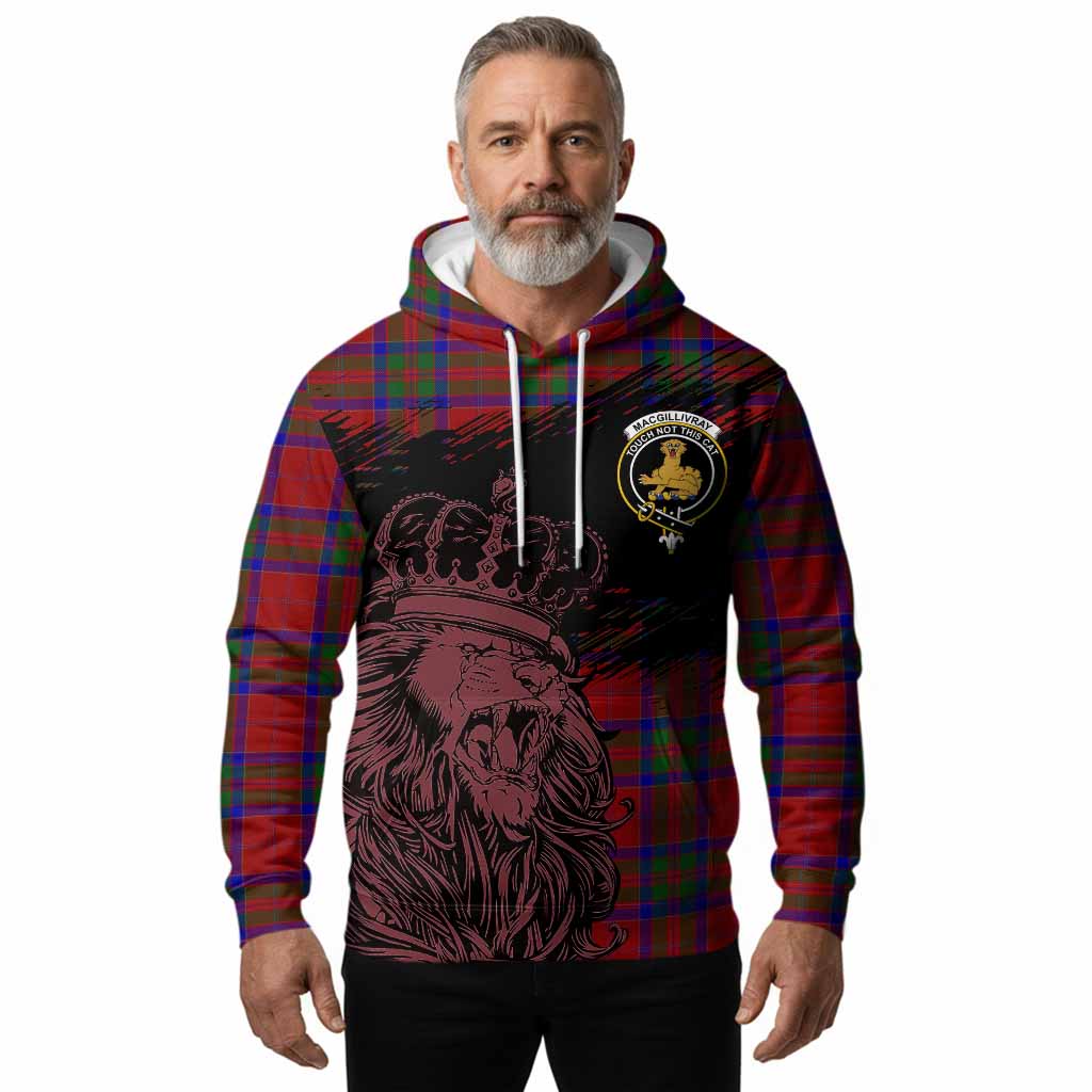 MacGillivray (McGillivray) Tartan Crest Hoodie Crowned Lion Heritage Style