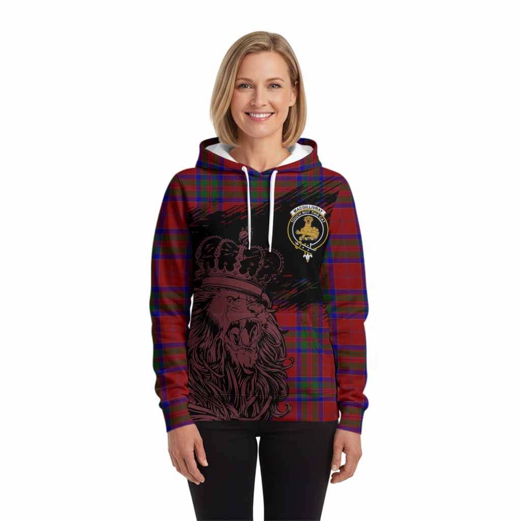 MacGillivray (McGillivray) Tartan Crest Hoodie Crowned Lion Heritage Style