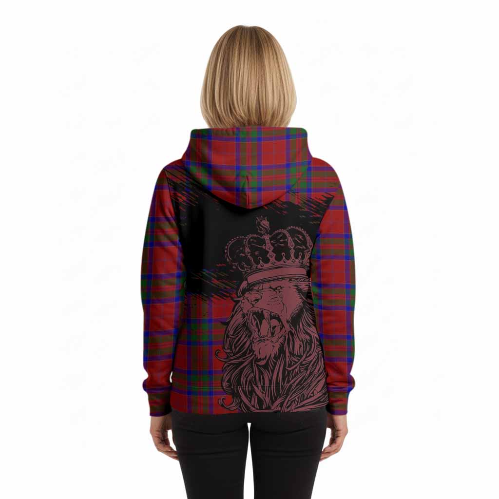 MacGillivray (McGillivray) Tartan Crest Hoodie Crowned Lion Heritage Style