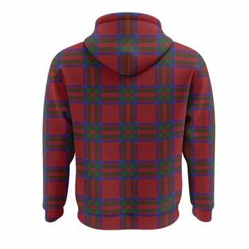 MacGillivray (McGillivray) Tartan Crest Hoodie Ferocious Lion Style