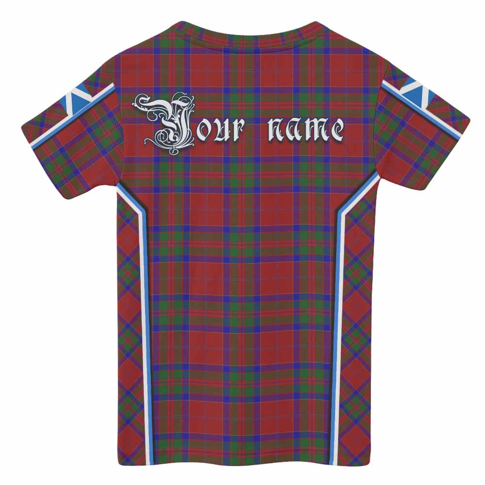 MacGillivray (McGillivray) Tartan Crest Kid T-shirt Scotland Coat of Arm Flag Style - Tartan Vibes Clothing