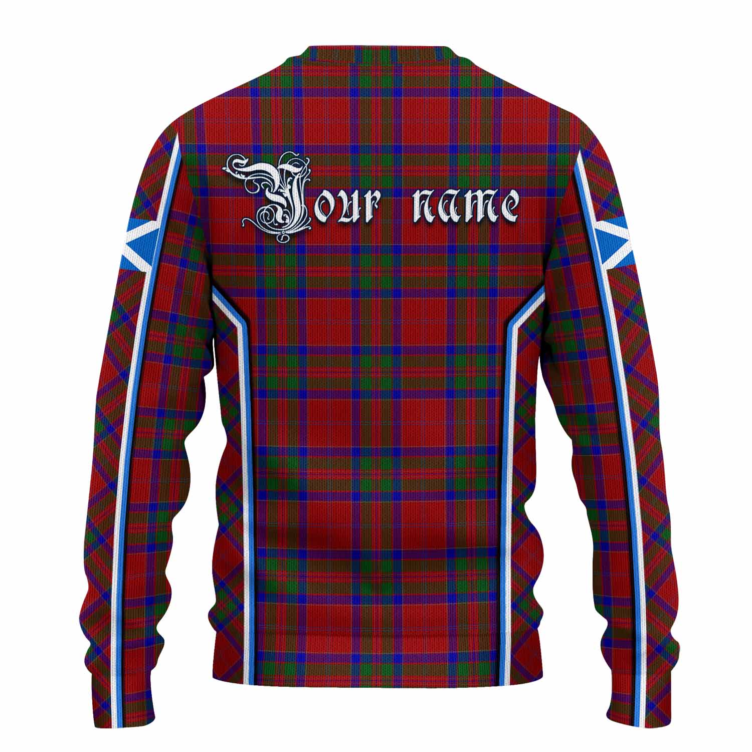 MacGillivray (McGillivray) Tartan Crest Knitted Sweater Scotland Coat of Arm Flag Style - Tartan Vibes Clothing
