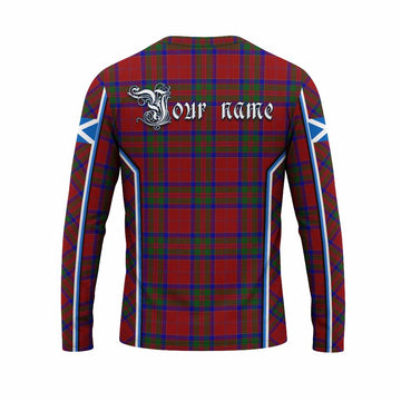 MacGillivray (McGillivray) Tartan Crest Long Sleeve T-Shirt Scotland Coat of Arm Flag Style - Tartan Vibes Clothing