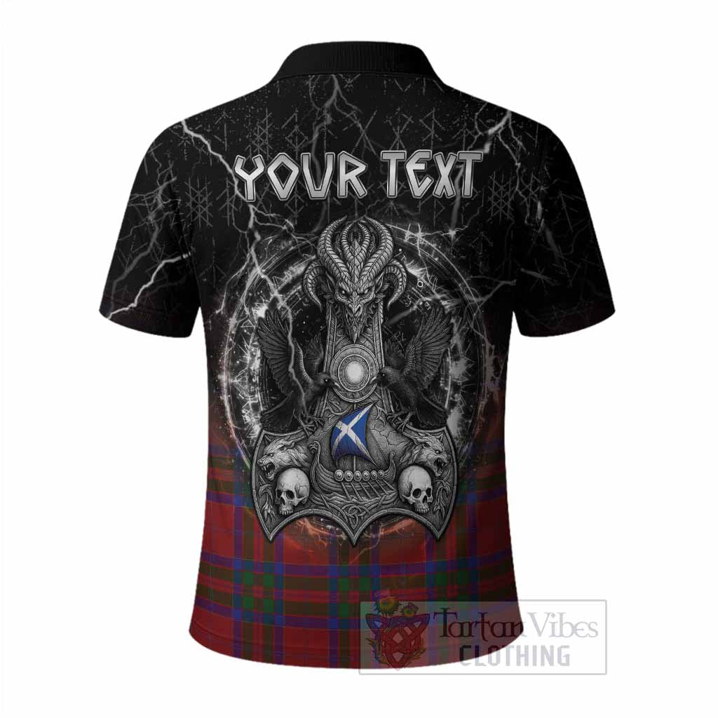 MacGillivray (McGillivray) Tartan Crest Polo Shirt Celtic Odin's Raven Legacy