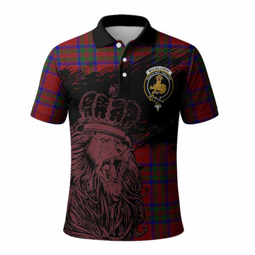 MacGillivray (McGillivray) Tartan Crest Polo Shirt Crowned Lion Heritage Style