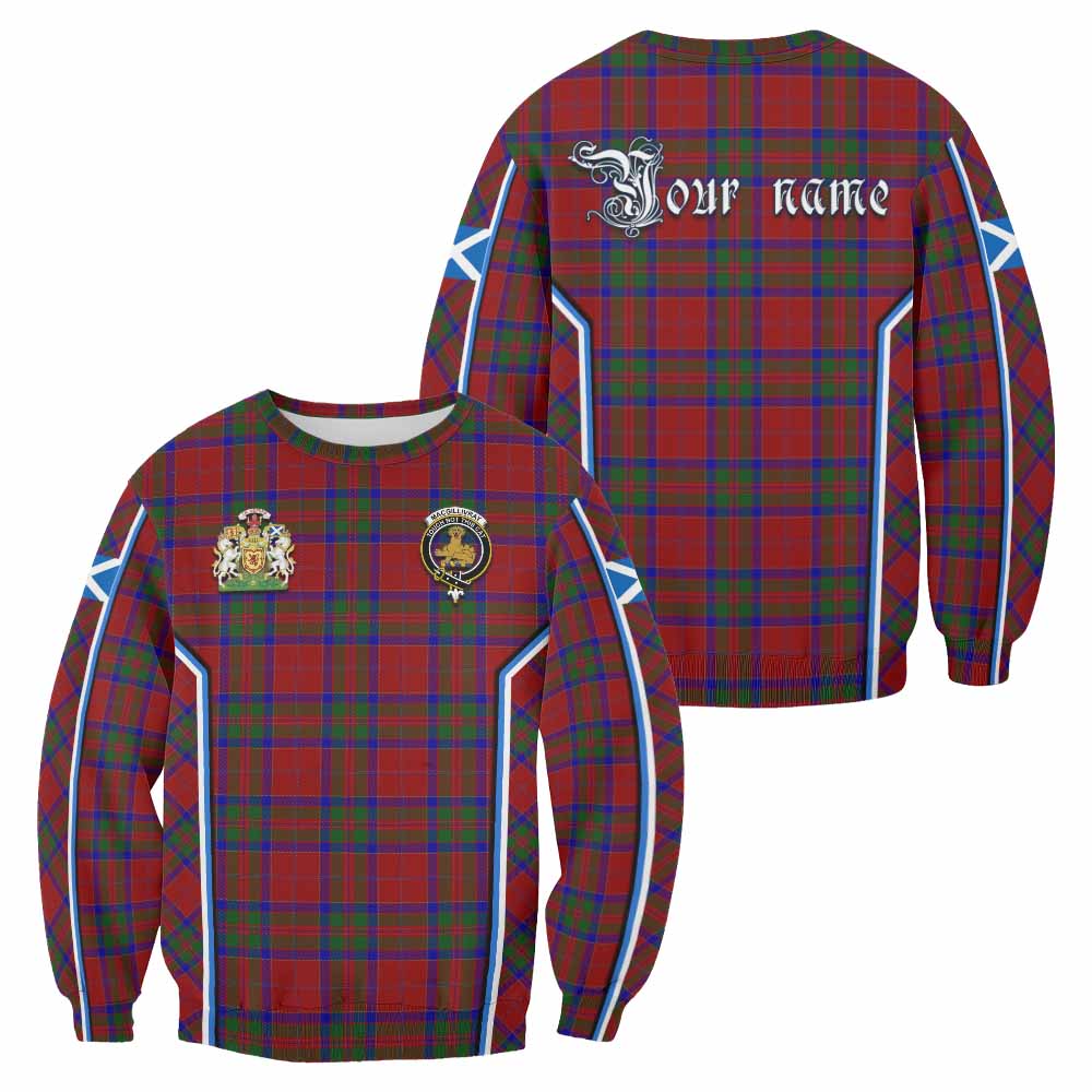 MacGillivray (McGillivray) Tartan Crest Sweatshirt Scotland Coat of Arm Flag Style - Tartan Vibes Clothing