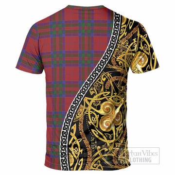 MacGillivray (McGillivray) Tartan Crest T-Shirt Celtic Knot and Triple Trickle Spiral Symbols