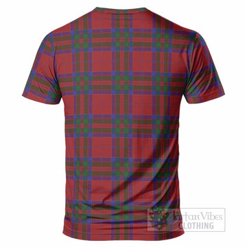 MacGillivray (McGillivray) Tartan Crest T-Shirt Ferocious Lion Style