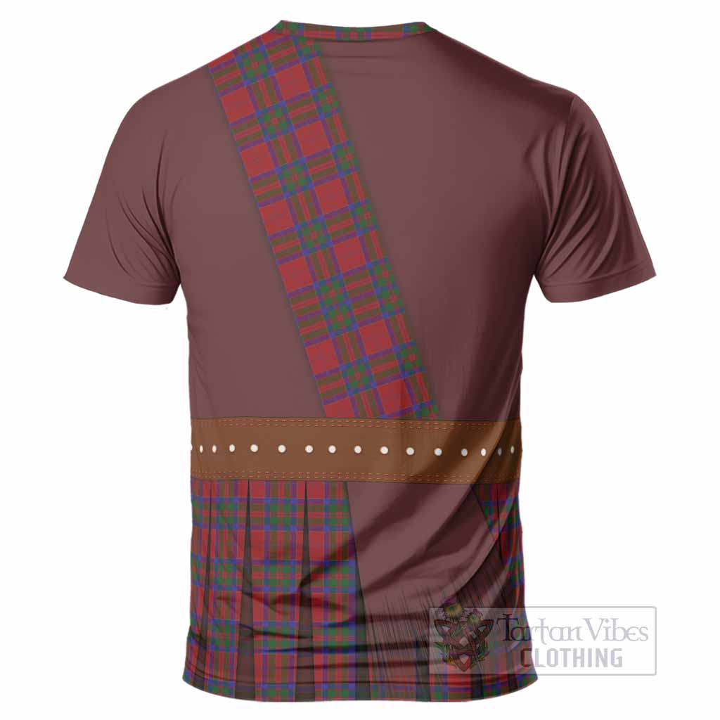 MacGillivray (McGillivray) Tartan Crest T-Shirt Kilt Costume Style