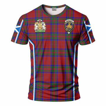 MacGillivray (McGillivray) Tartan Crest T-shirt Scotland Coat of Arm Flag Style - Tartan Vibes Clothing