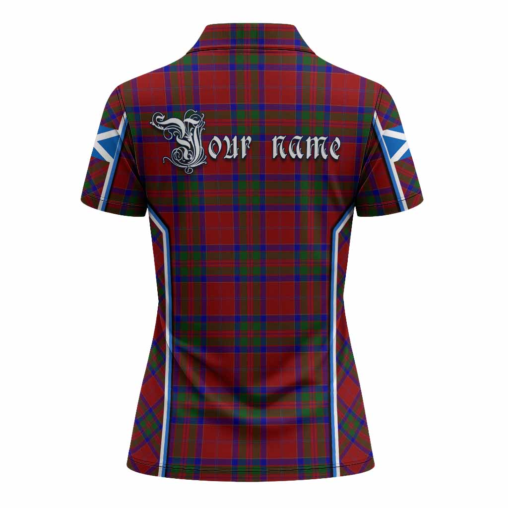MacGillivray (McGillivray) Tartan Crest Women's Polo Shirt Scotland Coat of Arm Flag Style - Tartan Vibes Clothing