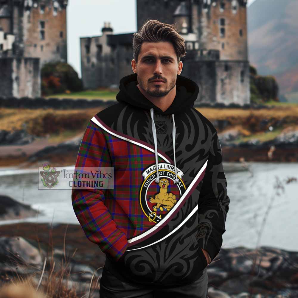 MacGillivray (McGillivray) Tartan Family Crest Cotton Hoodie Celtic Scottish Thistle Floral - Tartan Vibes Clothing