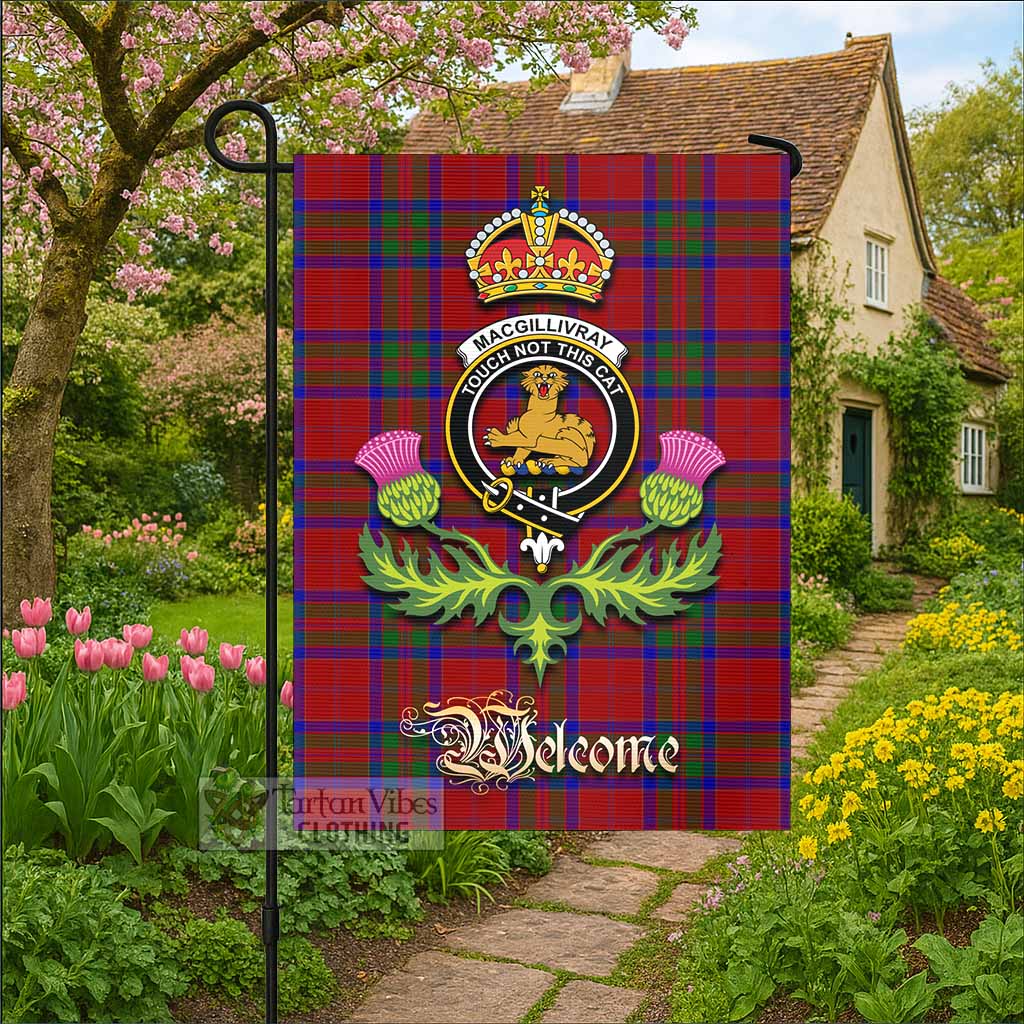 MacGillivray (McGillivray) Tartan Family Crest Garden Flag Royal Thistle Welcome Style - Tartan Vibes Clothing