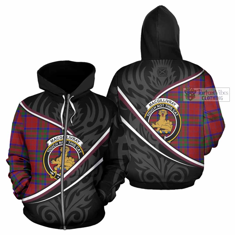 MacGillivray (McGillivray) Tartan Family Crest Hoodie Celtic Scottish Thistle Floral - Tartan Vibes Clothing