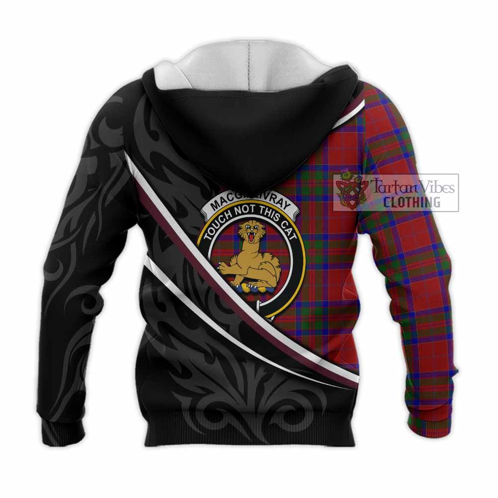 MacGillivray (McGillivray) Tartan Family Crest Knitted Hoodie Celtic Scottish Thistle Floral - Tartan Vibes Clothing