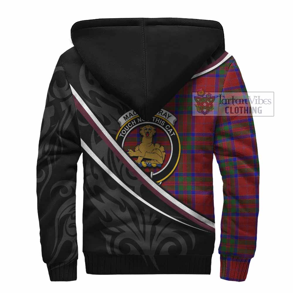 MacGillivray (McGillivray) Tartan Family Crest Sherpa Hoodie Celtic Scottish Thistle Floral - Tartan Vibes Clothing