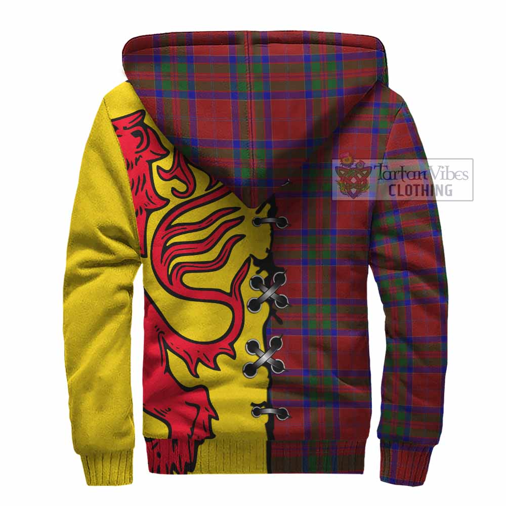MacGillivray (McGillivray) Tartan Family Crest Sherpa Hoodie Lion Rampant Honor - Tartan Vibes Clothing