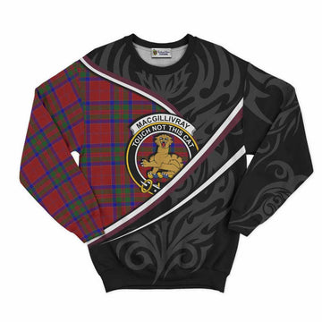 MacGillivray (McGillivray) Tartan Family Crest Sweatshirt Celtic Scottish Thistle Floral