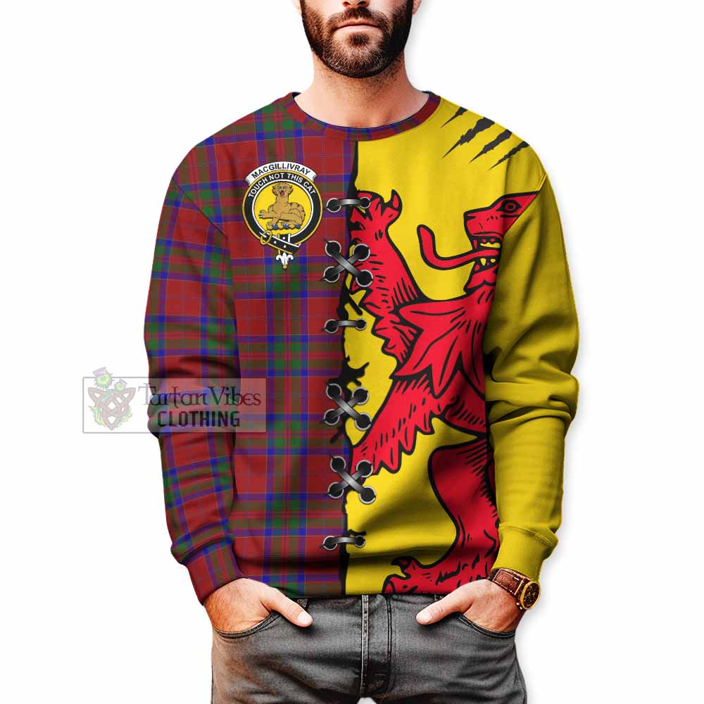 MacGillivray (McGillivray) Tartan Family Crest Sweatshirt Lion Rampant Honor - Tartan Vibes Clothing