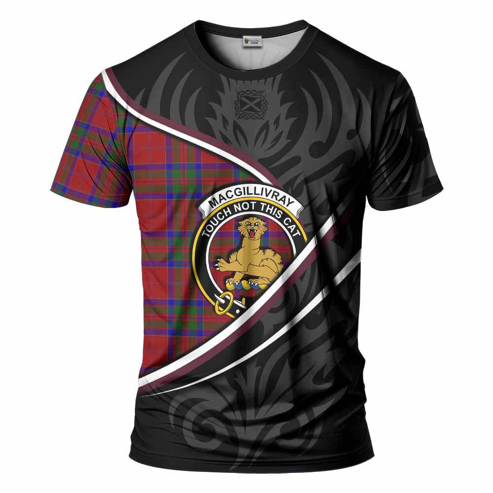 MacGillivray (McGillivray) Tartan Family Crest T-shirt Celtic Scottish Thistle Floral - Tartan Vibes Clothing