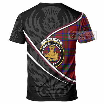 MacGillivray (McGillivray) Tartan Family Crest T-shirt Celtic Scottish Thistle Floral - Tartan Vibes Clothing